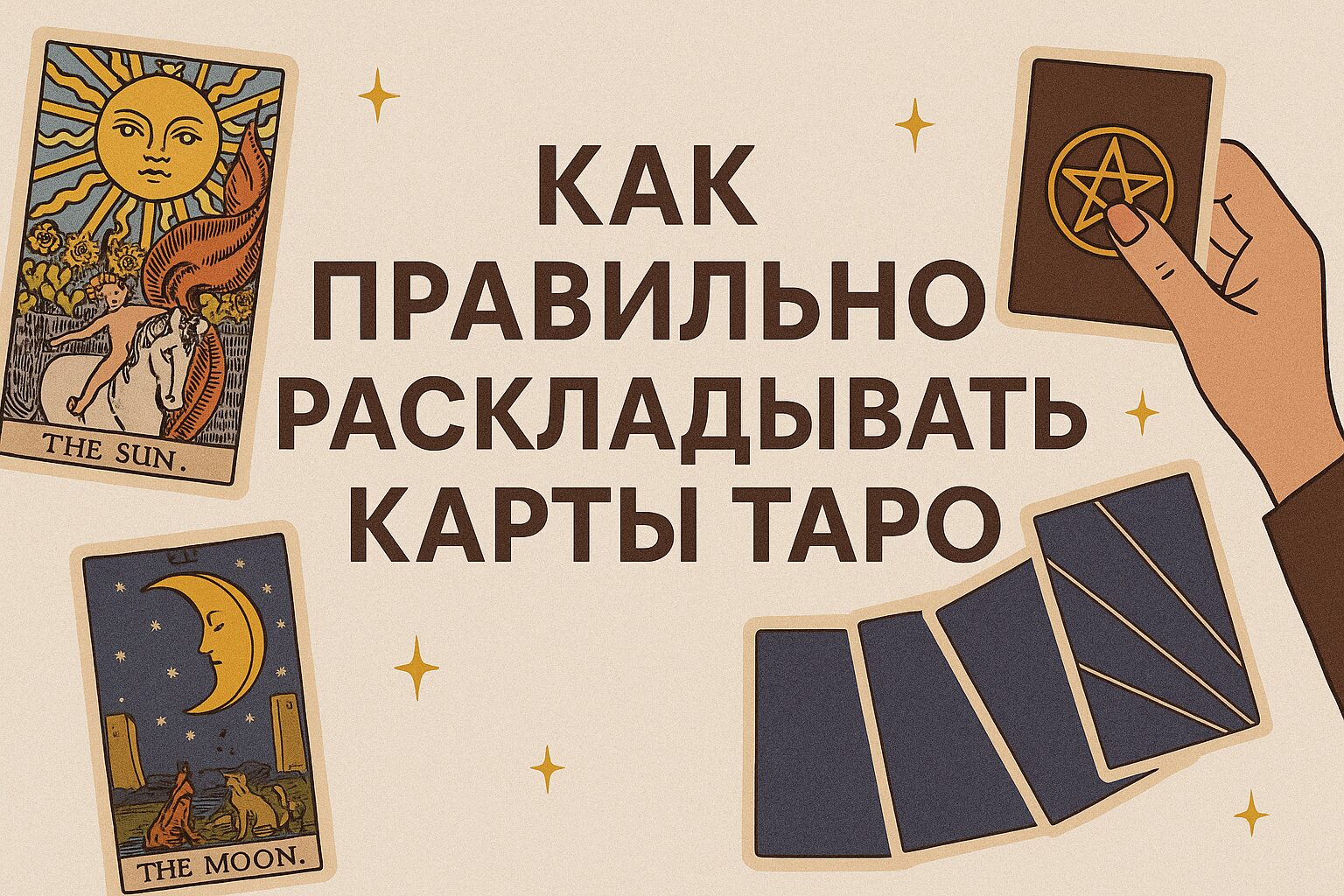 Как правильно раскладывать карты Таро